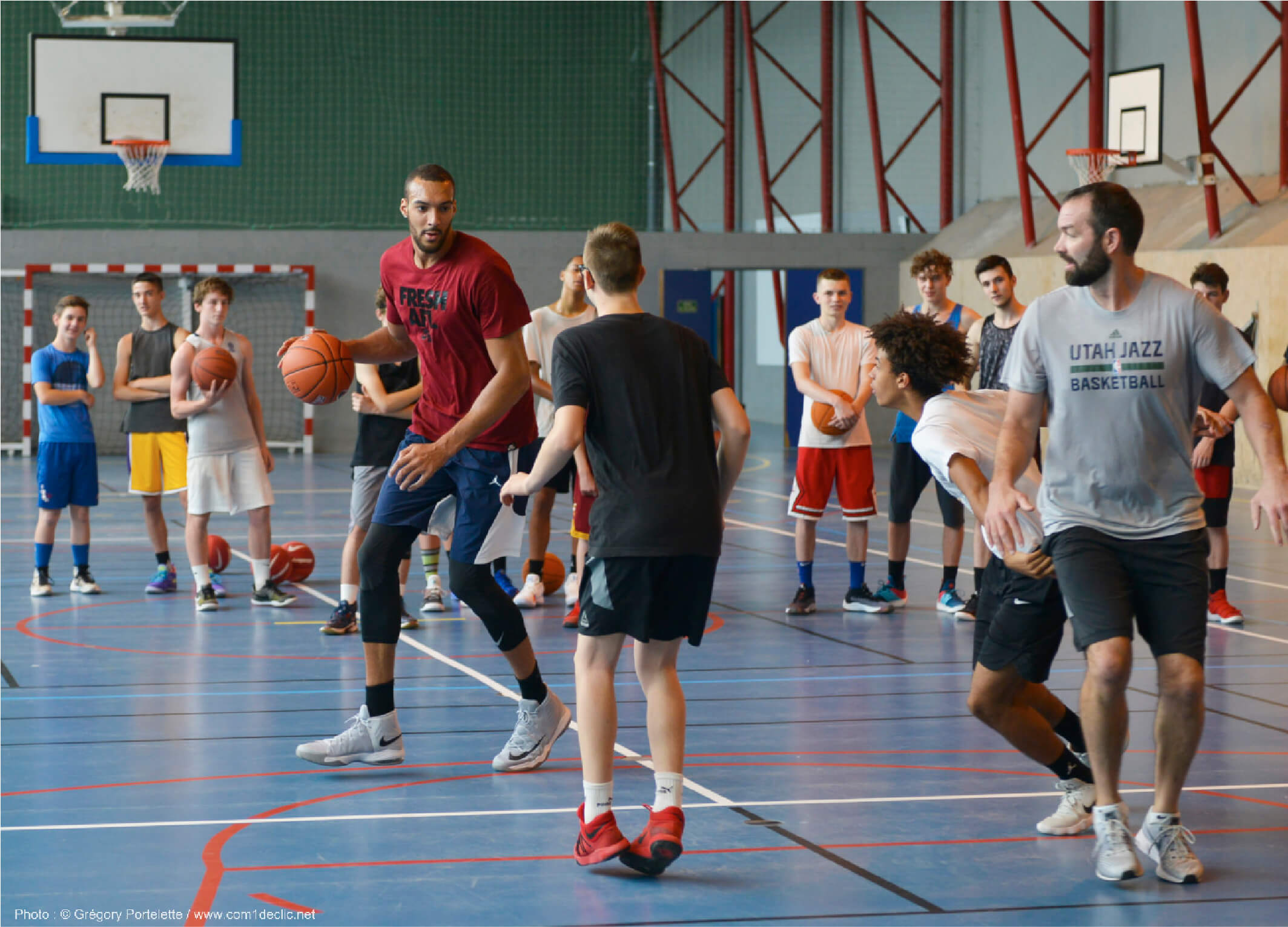 RudyGobertCamp-PhotoStagiaires-EntrainementAvecRudy1